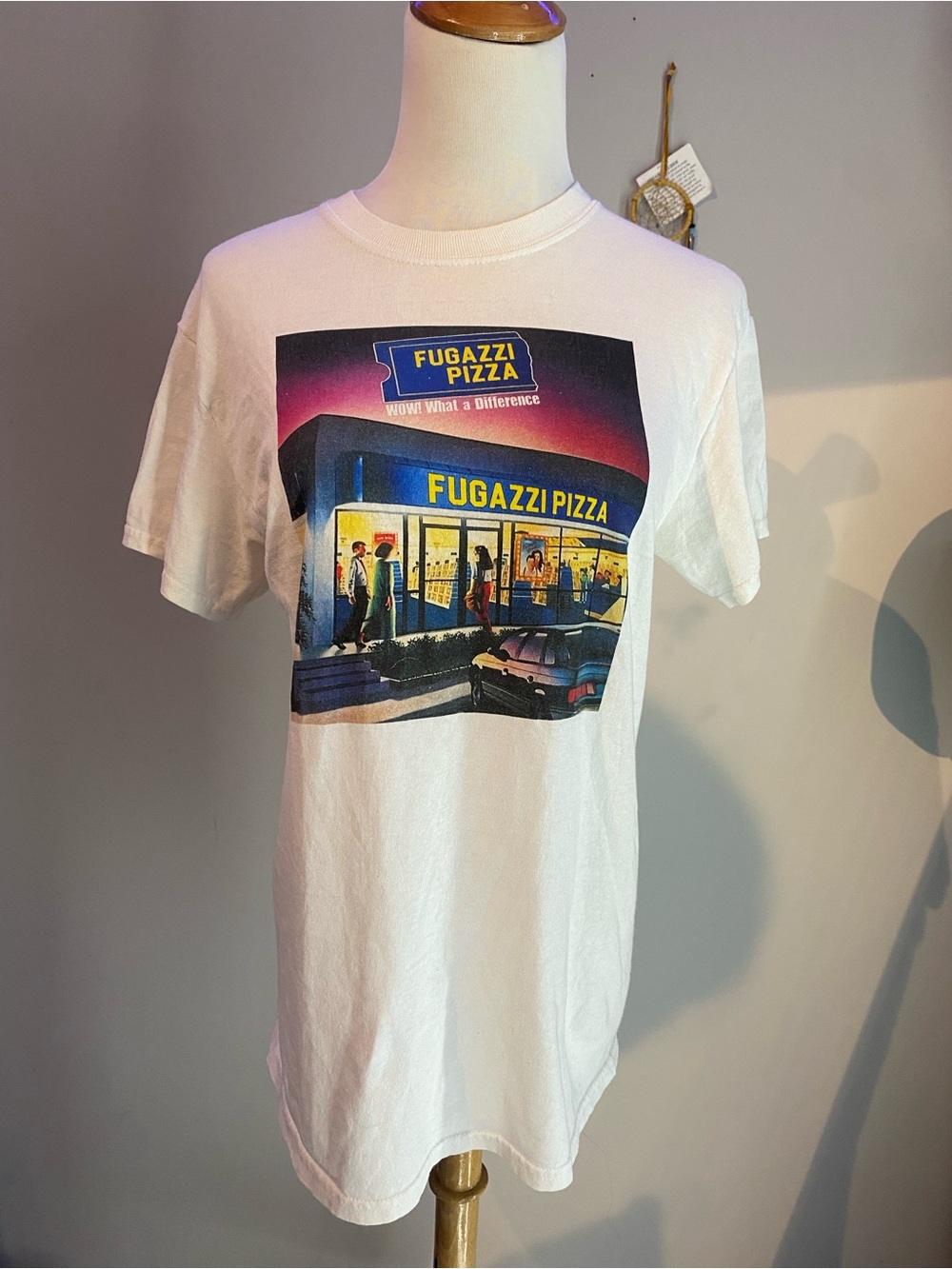 White Unisex Short Sleeve Graphic Tee